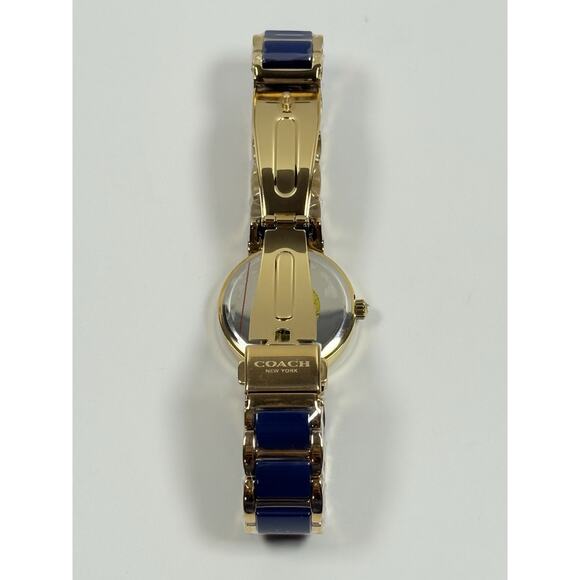 Coach Sport 14502462 Ceramic Blue Dial Two Tone Steel Strap Women’s Watch